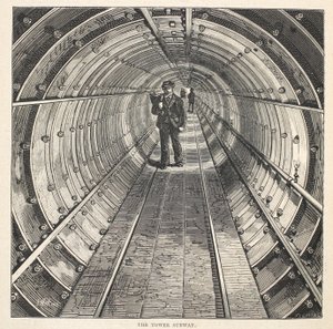 Kule Metrosu, 1870 by English School