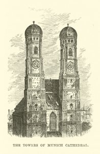 Münih Katedrali Kuleleri by English School