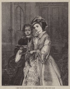 Papazın Kızları (gravür) by English School