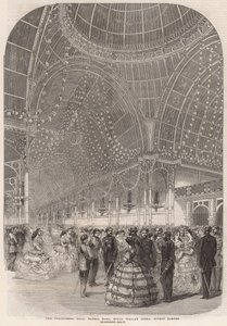 Gönüllüler Balosu, Çiçek Salonu, Kraliyet İtalyan Operası, Covent Garden by English School