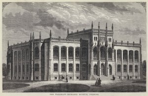 Wallraf-Richartz Müzesi, Köln (gravür) by English School
