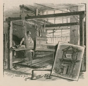 Spitalfields Dokumacıları by English School