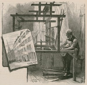 Spitalfields Dokumacıları by English School