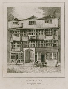 White Hart, Bishopsgate Caddesi by English School