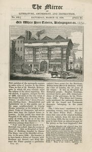 White Hart Tavern, Bishopsgate Caddesi by English School