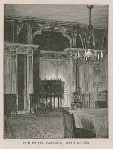 Beyaz Salon, girintili, Holland House by English School