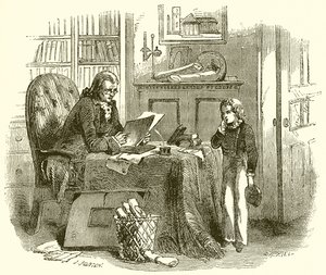 Genç David Wilkie by English School