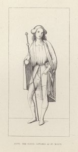 Genç Raphael, St Roque olarak by English School
