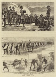 Zulu Savaşı (gravür) by English School