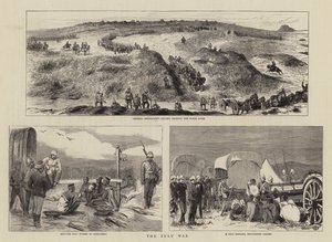 Zulu Savaşı (gravür) by English School