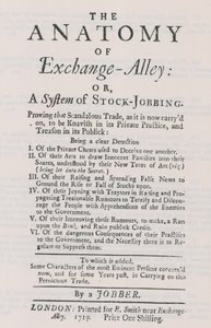 Exchange Alley'in anatomisi by English School