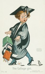Üniversiteli kız (renkli lito) by English School