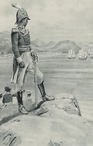 Zavallı Toussaint LOuverture'ün ölümü yaklaşıyor, siyah lider Napolyon'un kendisini yok etmesi için gönderdiği filoyu izliyor. by English School