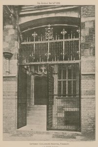 Geçit, Çocuk Hastanesi, Finsbury; fotoğraf by English School