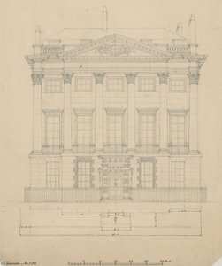 Bay Scotmother'ın evi, Cavendish Meydanı, Londra by English School