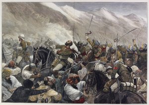 Geç Afgan Savaşı: 30 Nisan Futtehabad savaşında Binbaşı Wigram Battye