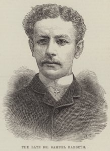 Merhum Dr Samuel Rabbeth (gravür) by English School