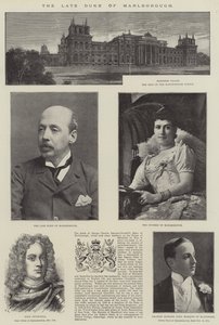 Geç Marlborough Dükü (gravür) by English School