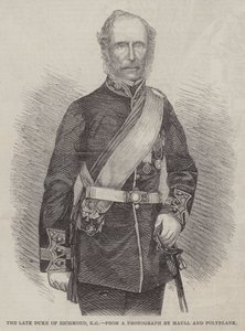 Rahmetli Richmond Dükü, KG (gravür) by English School