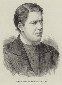 Geç Earl Grosvenor (gravür) by English School