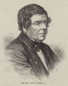 Rosse geç Earl, KP (gravür) by English School