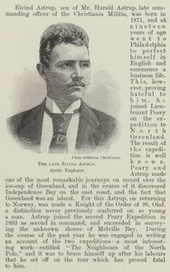 Geç Eivind Astrup, Arctic Explorer (gravür) by English School