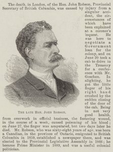 Merhum Sayın John Robson (gravür) by English School