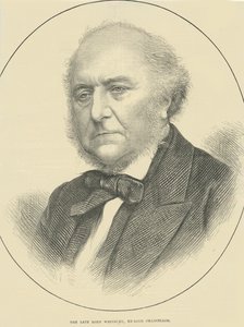 Rahmetli Lord Westbury, Eski Lord Şansölye (gravür) by English School