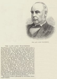 Rahmetli Lord Wolverton (gravür) by English School