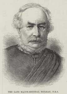 Geç Tümgeneral Boileau, FRS (gravür) by English School
