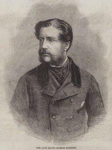 Geç Binbaşı Charles Nasmyth (gravür) by English School