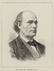 Merhum Bay Alfred Wigan (gravür) by English School