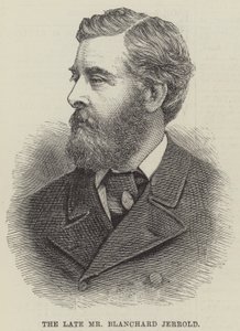 Merhum Bay Blanchard Jerrold (gravür) by English School