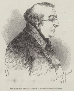 Merhum Bay Disraeli (gravür) by English School