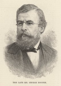 Merhum Bay George Hooper (gravür) by English School