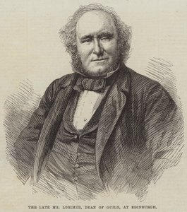 Geç Bay Lorimer, Lonca Dekanı, Edinburgh