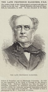 Rahmetli Profesör Harkness (gravür) by English School