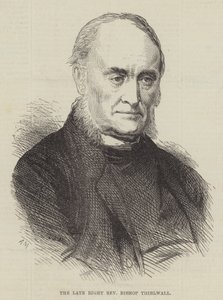 Geç Sağ Muhterem Piskopos Thirlwall (gravür) by English School