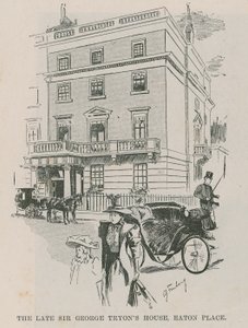 Merhum Sir George Tryons evi, Easton Place, Londra by English School
