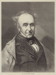 Merhum Sir Roderick Murchison (gravür) by English School