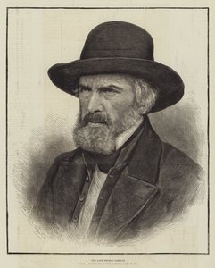 Merhum Thomas Carlyle (gravür) by English School