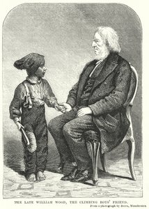 Merhum William Wood, Tırmanan Çocuğun Arkadaşı (gravür) by English School