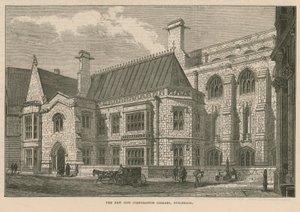 Yeni City Corporation Kütüphanesi, Guildhall, Londra by English School