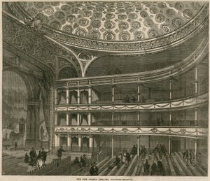 Yeni Surrey Tiyatrosu, Blackfriars Road, Londra by English School
