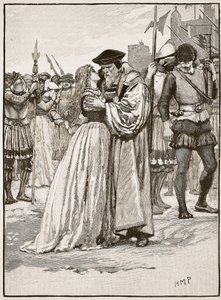 Sir Thomas More ve kızının ayrılması, Cassells Illustrated History of England