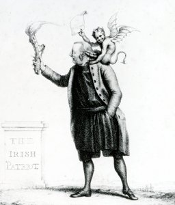 Richard Morton Paye tarafından yayınlanan sağ Rev. Volunteer B of D, 1784 (nokta) by English School