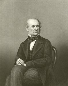 Sağ onurlu William Ewart Gladstone by English School