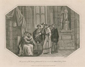 Edward IV Kraliçesi ile ikinci oğlu York Dükü Richard