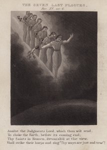Son yedi bela, Vahiy XV, ver 6 (gravür) by English School