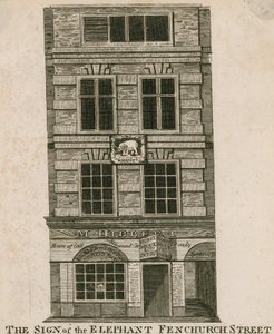 Fil işareti, Fenchurch Caddesi, Londra by English School